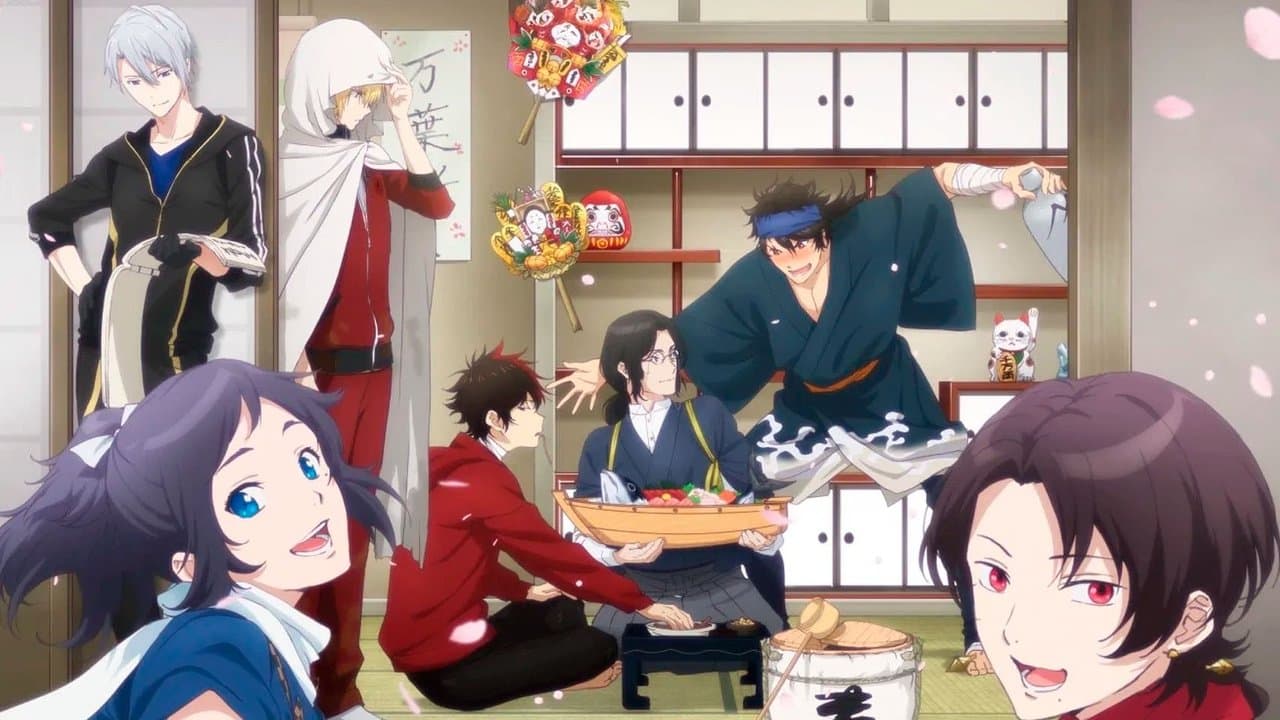 Toku: Touken Ranbu: Hanamaru  ~Setsugetsuka~ Yuki no Maki backdrop
