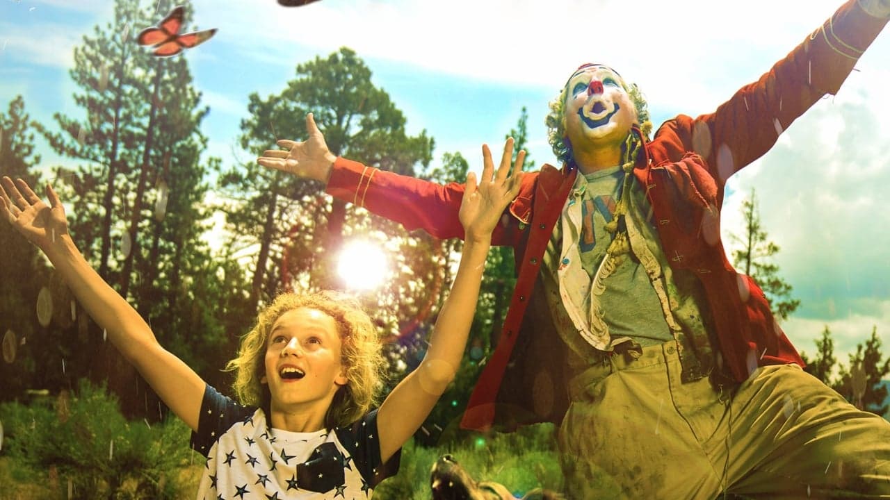 The Boy, the Dog and the Clown backdrop