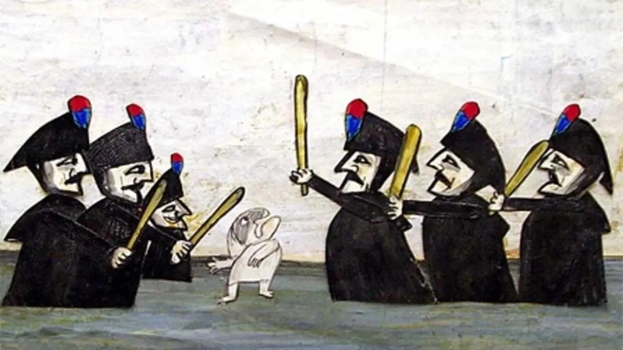 Pulcinella backdrop