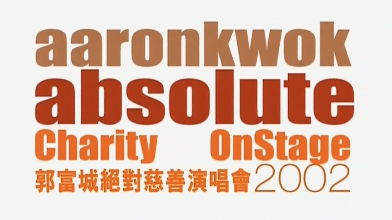Aaron Kwok Absolute Charity in Stage backdrop