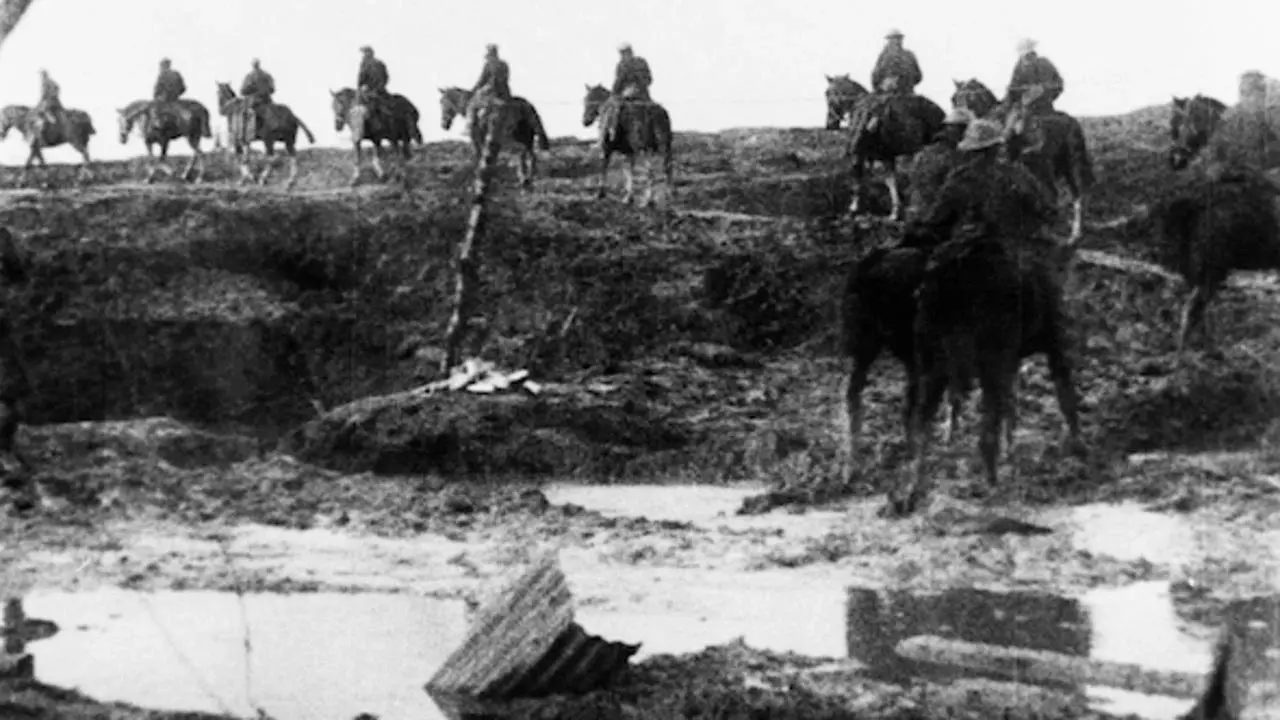 The Battle of the Ancre and Advance of the Tanks backdrop