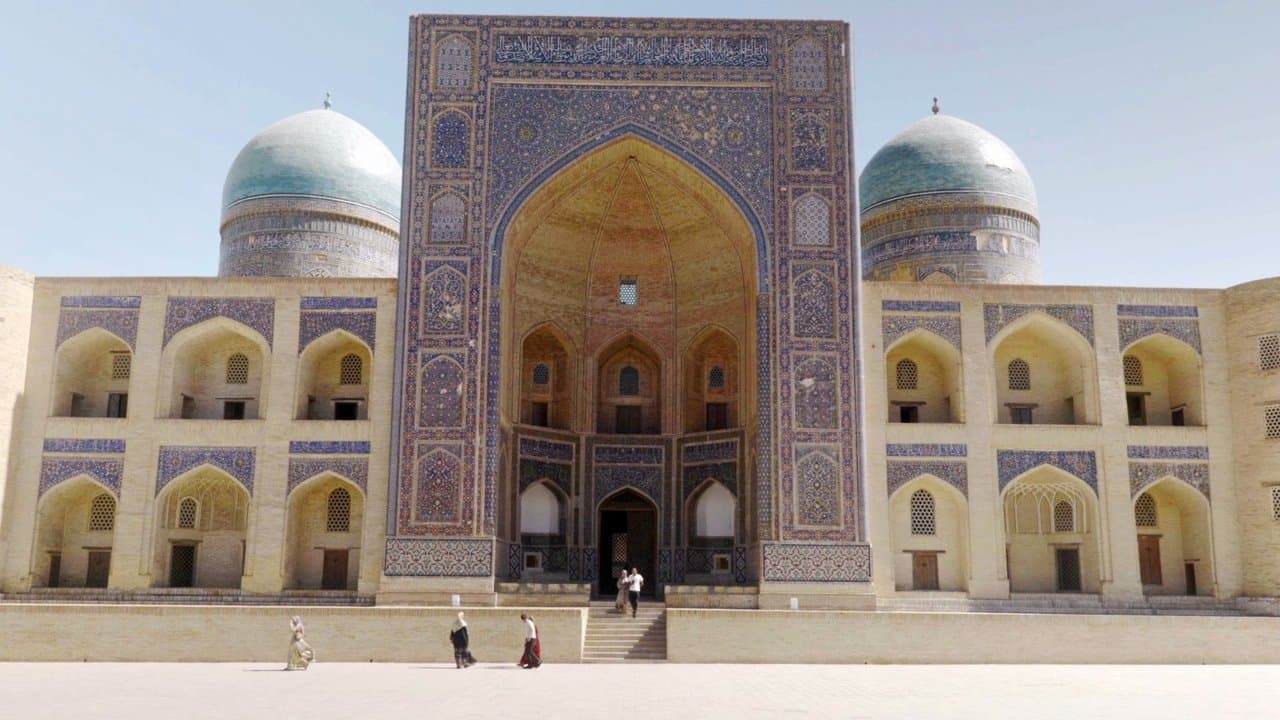Sur les routes éternelles de Samarkand backdrop