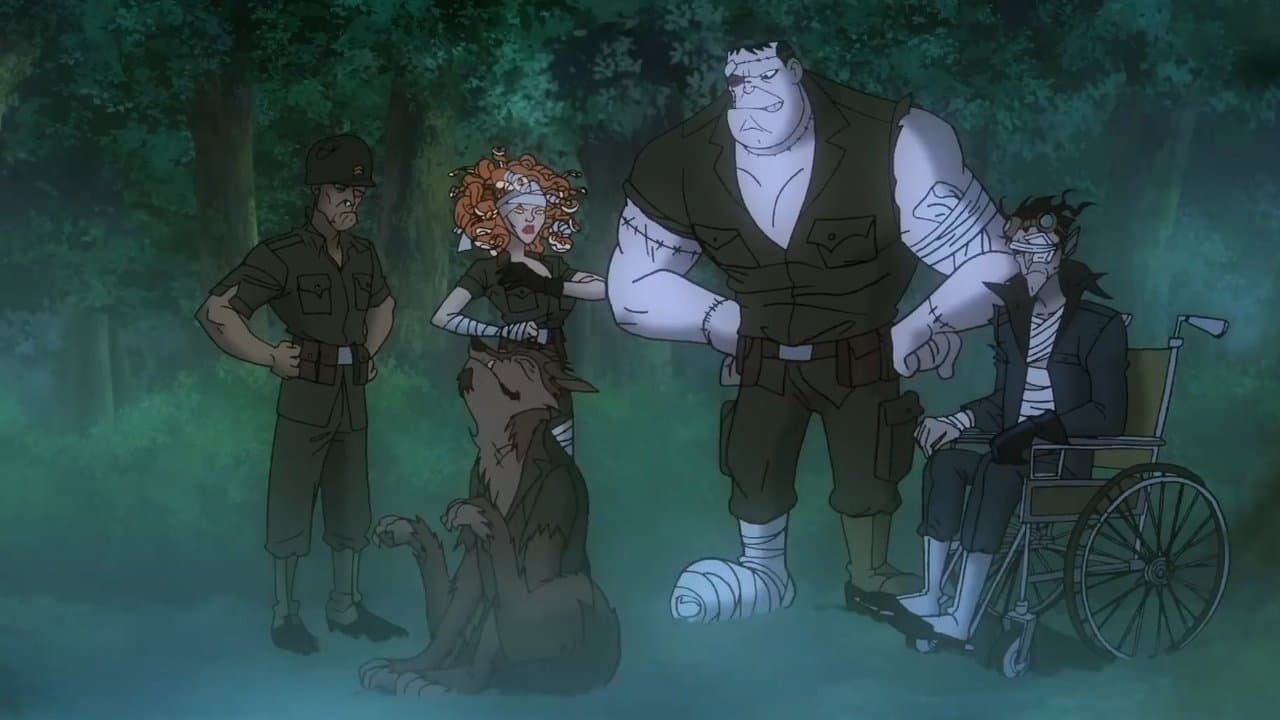 The Creature Commandos backdrop