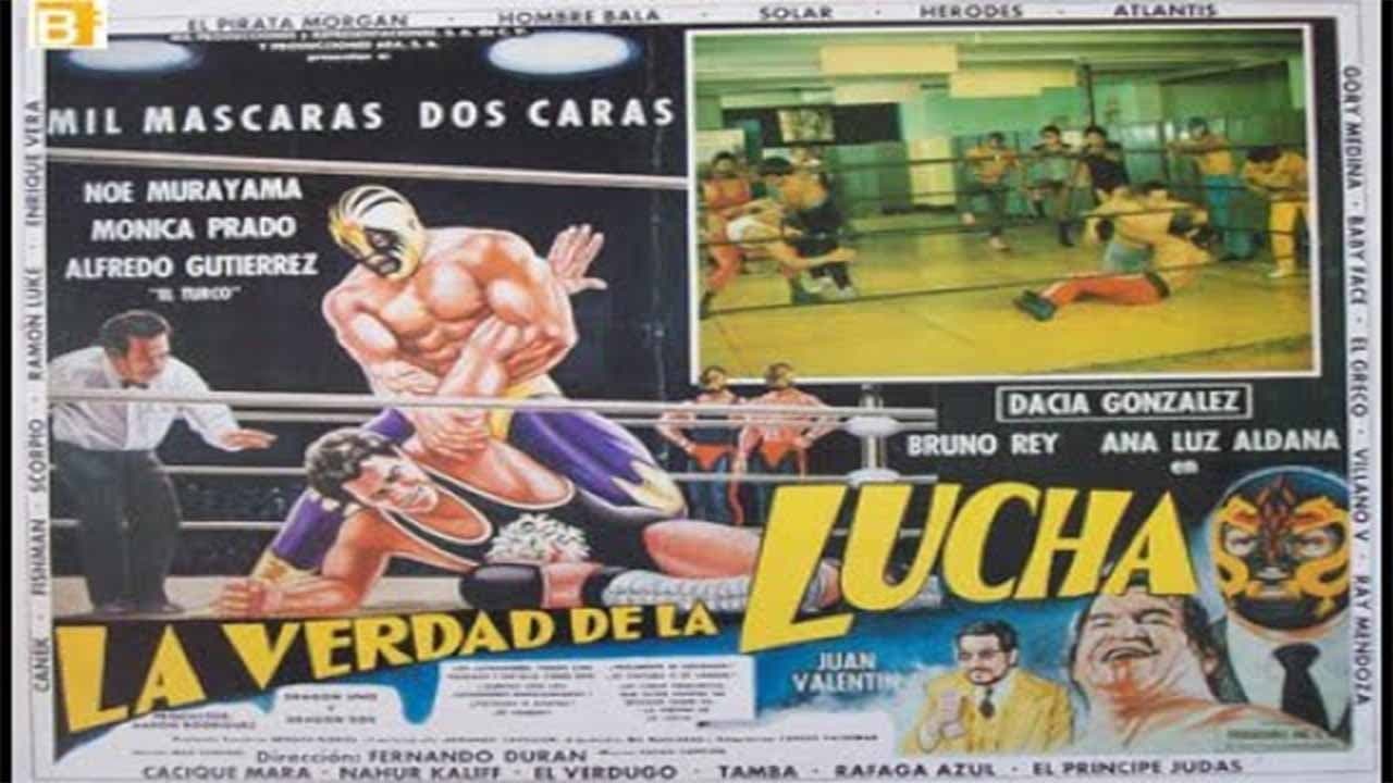 La verdad de la lucha backdrop