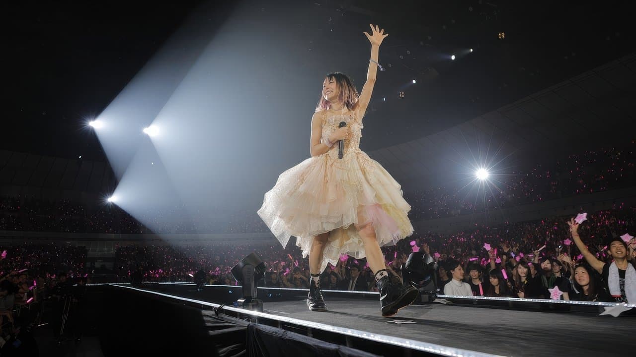 LiVE is Smile Always -NEVER ENDiNG GLORY- at YOKOHAMA ARENA [the Moon] backdrop