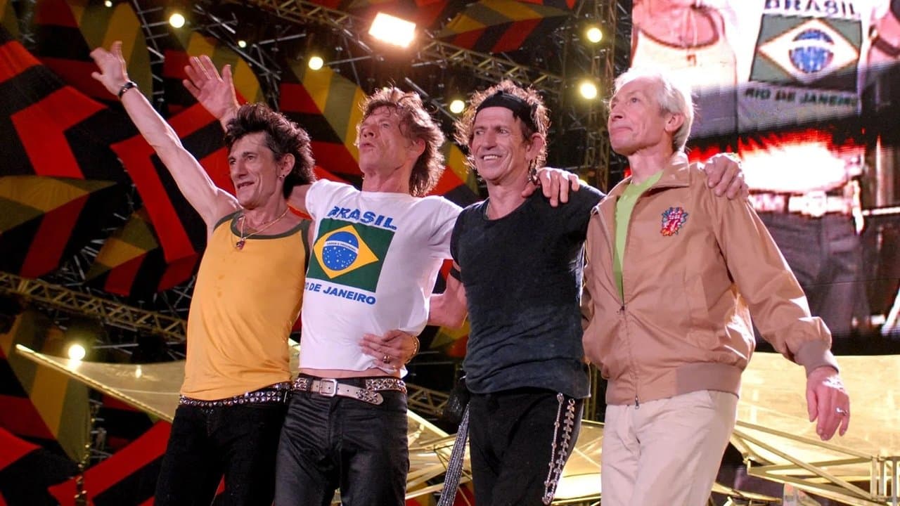 The Rolling Stones - The Biggest Bang: Copacabana Beach, Rio de Janeiro backdrop