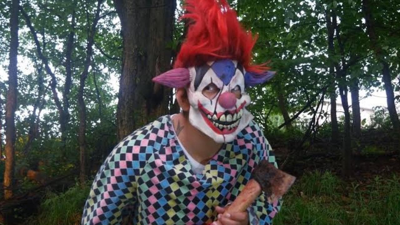 Camp Blood: Clown Shark backdrop