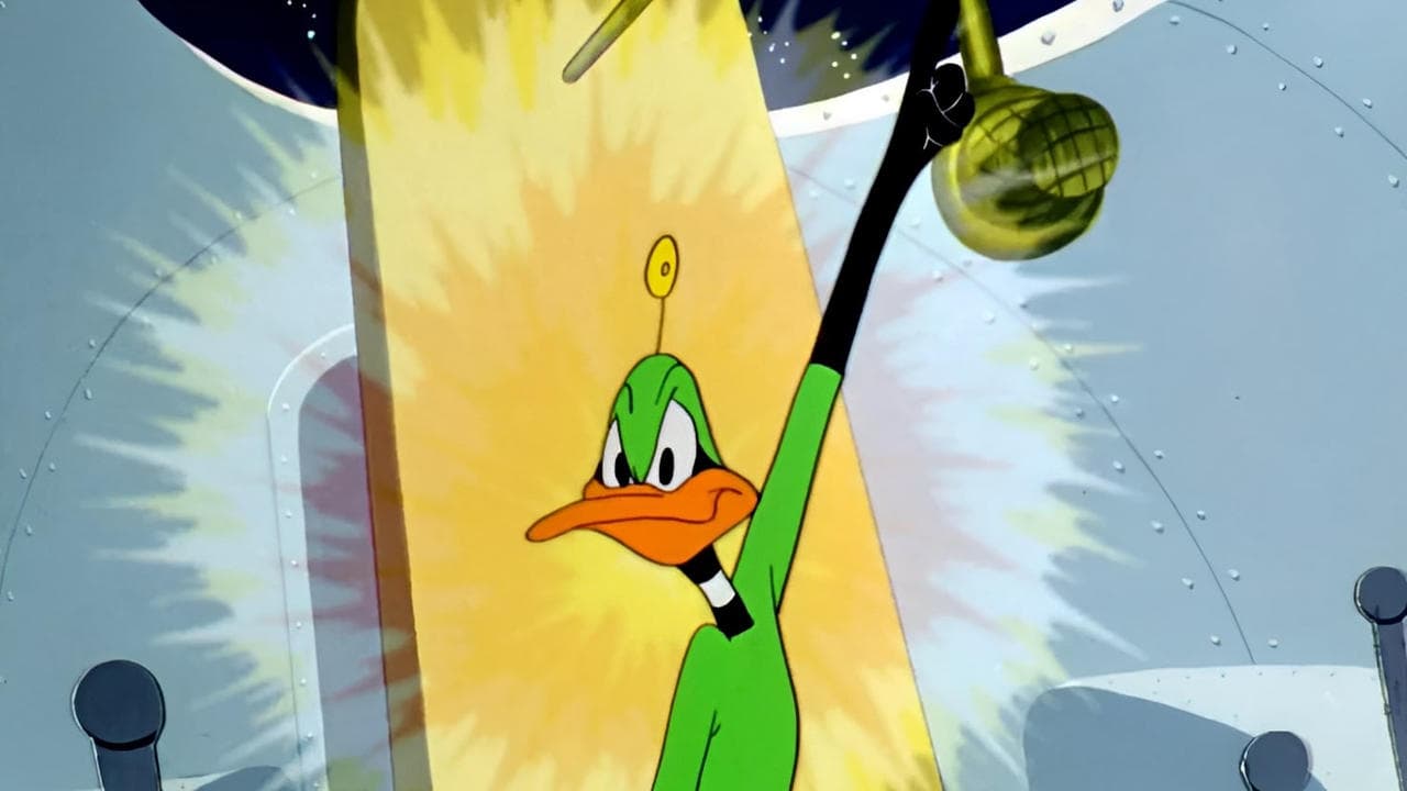 Duck Dodgers in the 24½th Century backdrop