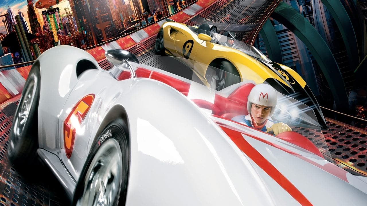 Speed Racer backdrop