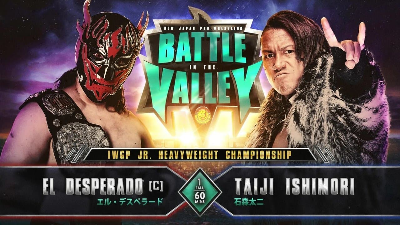 NJPW Battle in the Valley backdrop