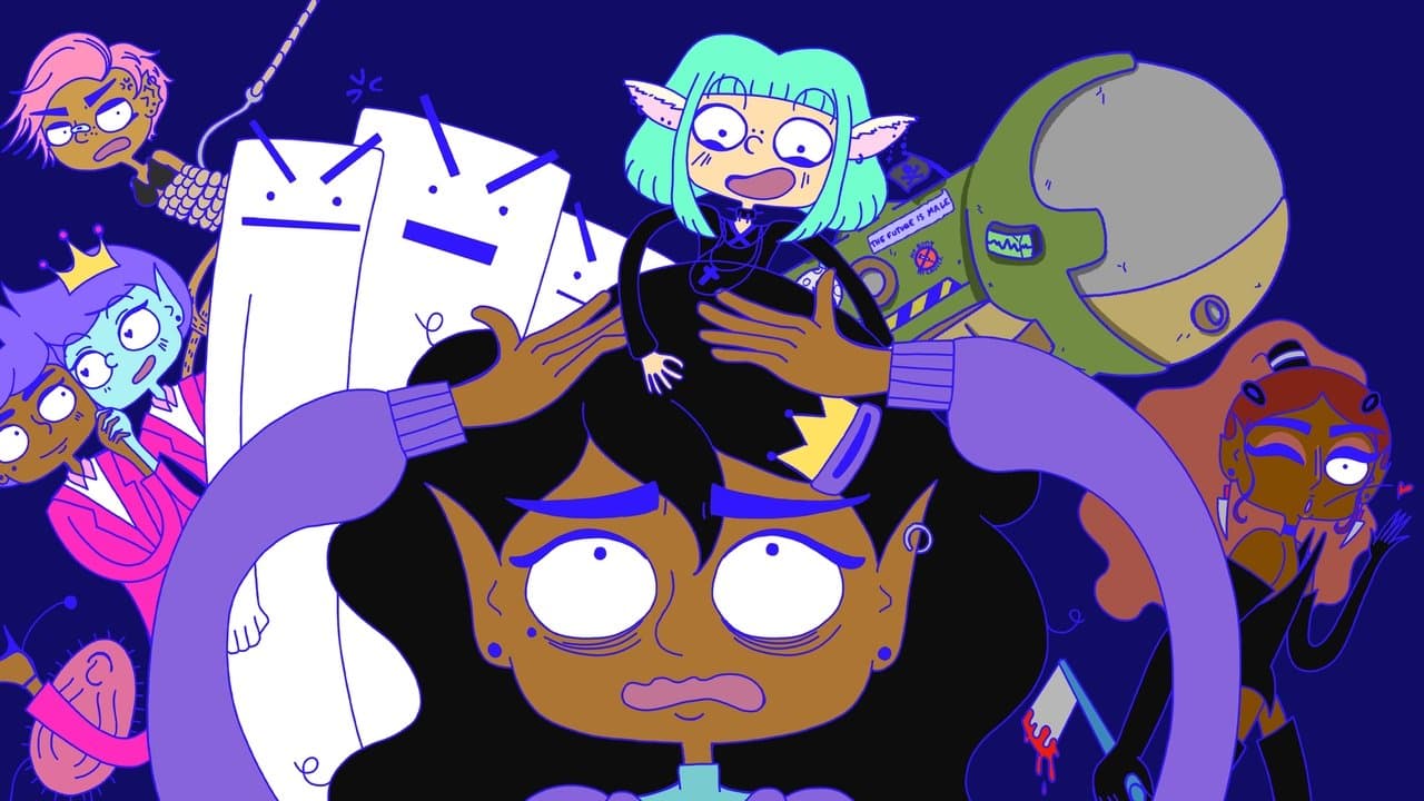 Lesbian Space Princess backdrop