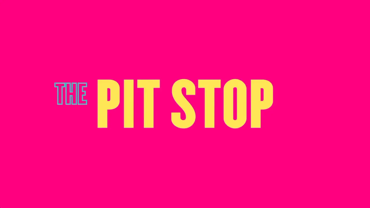 The Pit Stop backdrop