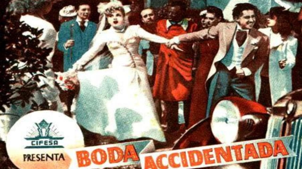 Boda accidentada backdrop