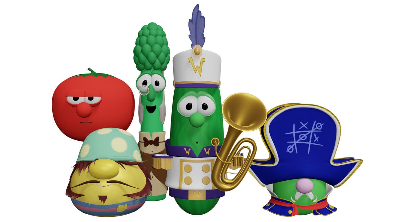 VeggieTales: Gideon Tuba Warrior backdrop