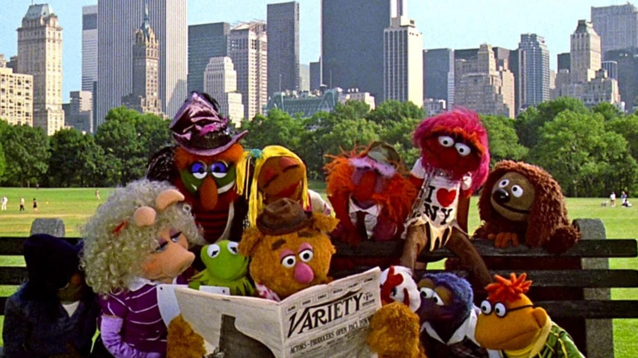 The Muppets Take Manhattan backdrop