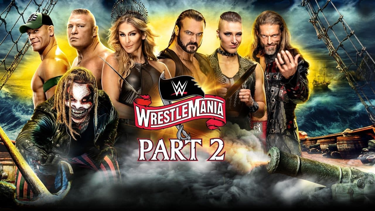 WWE WrestleMania 36: Part 2 backdrop