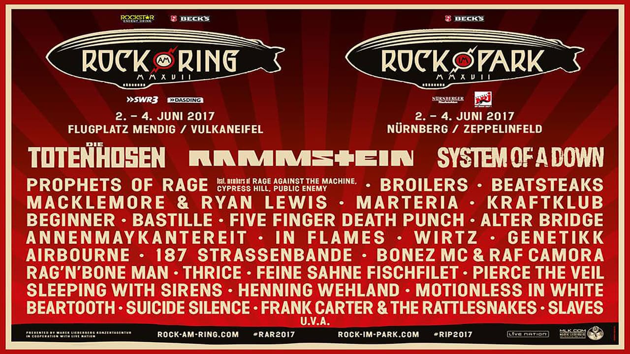 System of a Down - Live Rock Am Ring backdrop