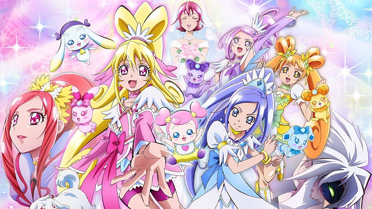 Dokidoki! Pretty Cure the Movie: Memories for the Future backdrop