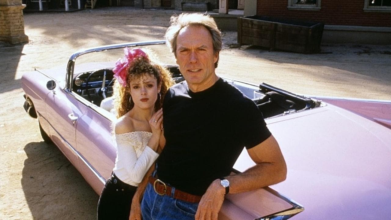 Pink Cadillac backdrop