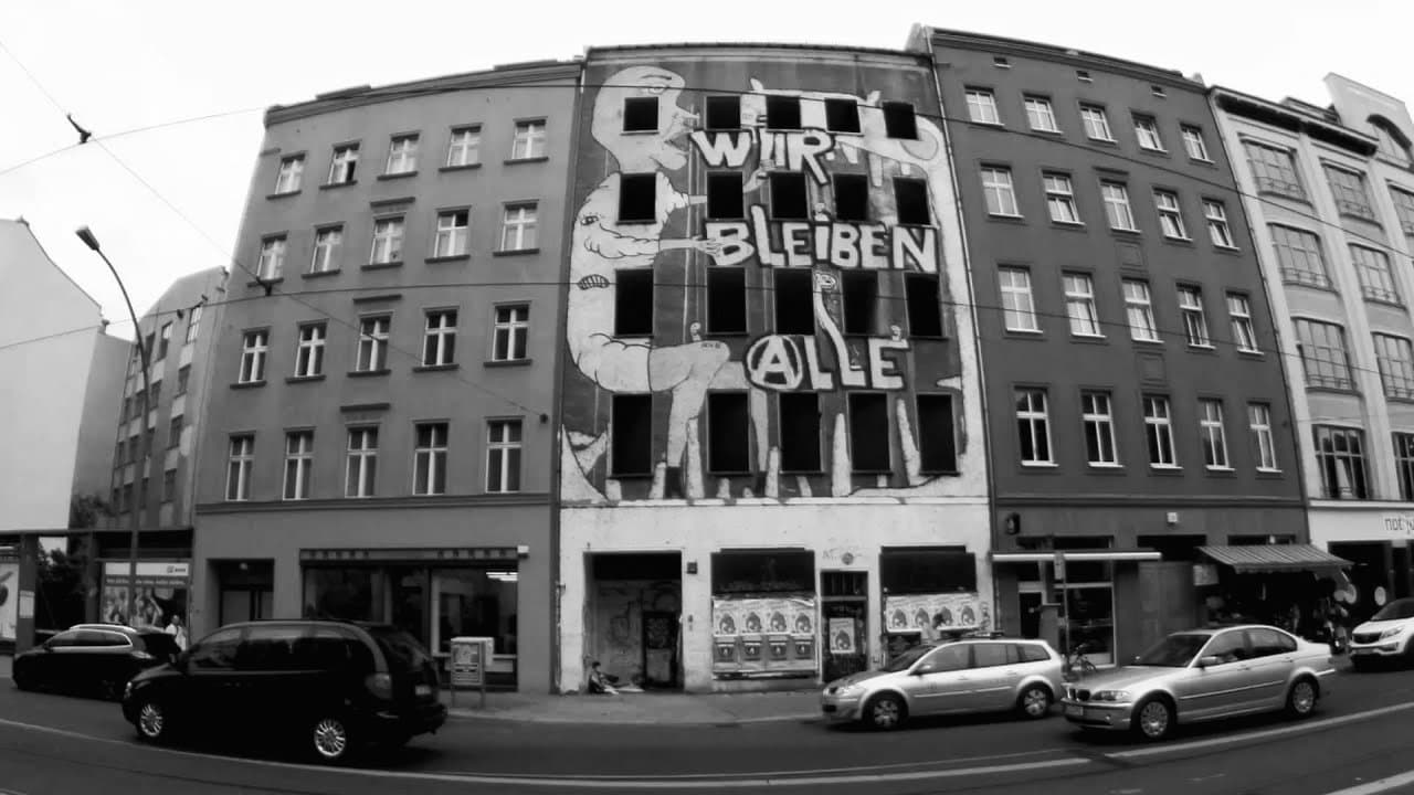 Berlin spricht Wände backdrop