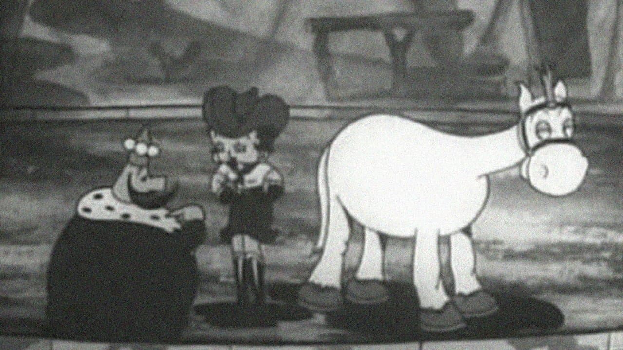 Betty Boop and the Little King backdrop