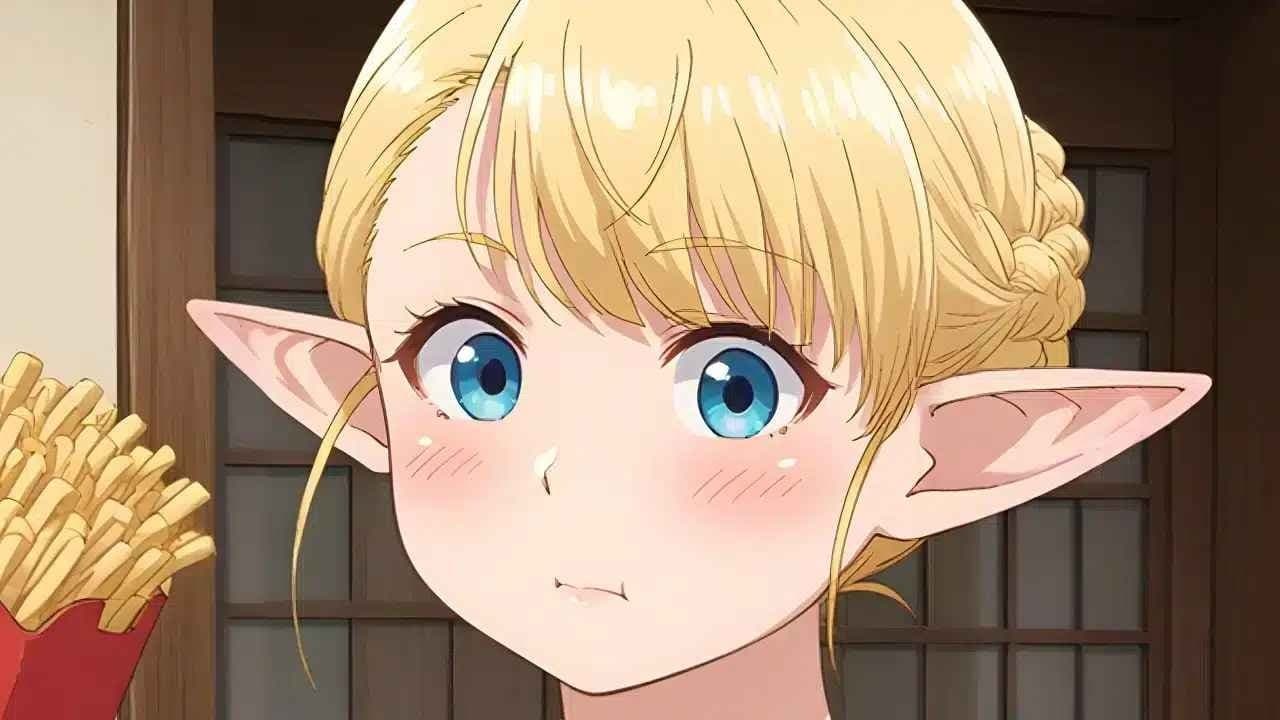 Plus-Sized Elf backdrop