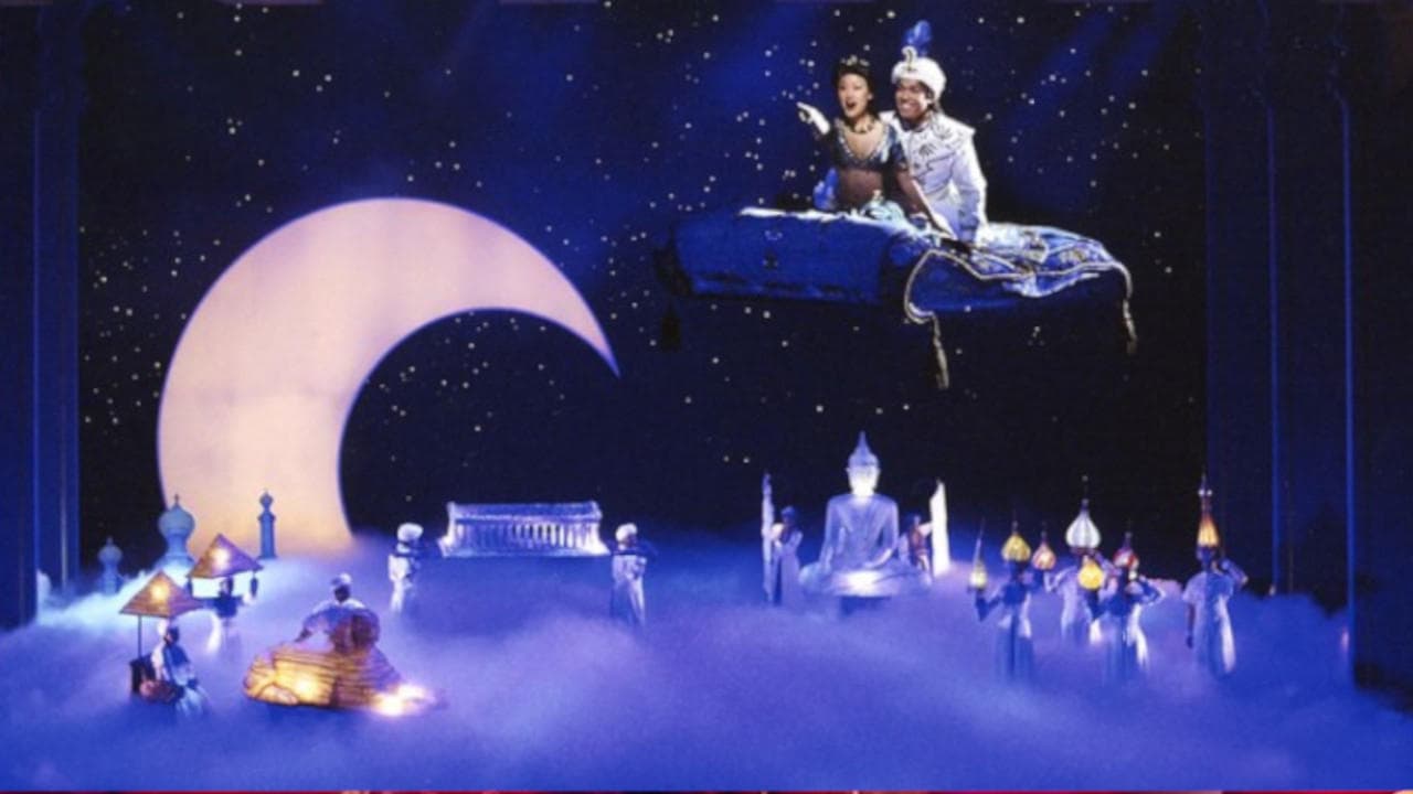 Aladdin: A Musical Spectacular backdrop