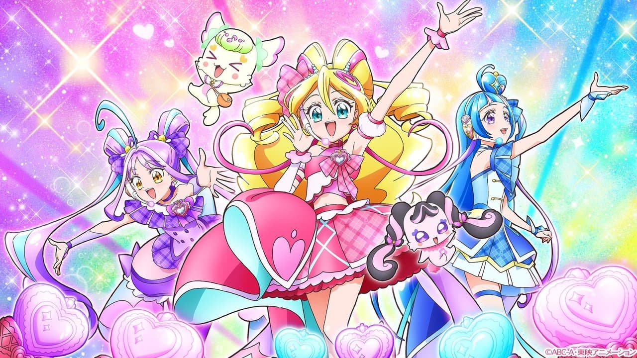 You and Idol Precure ♪ backdrop
