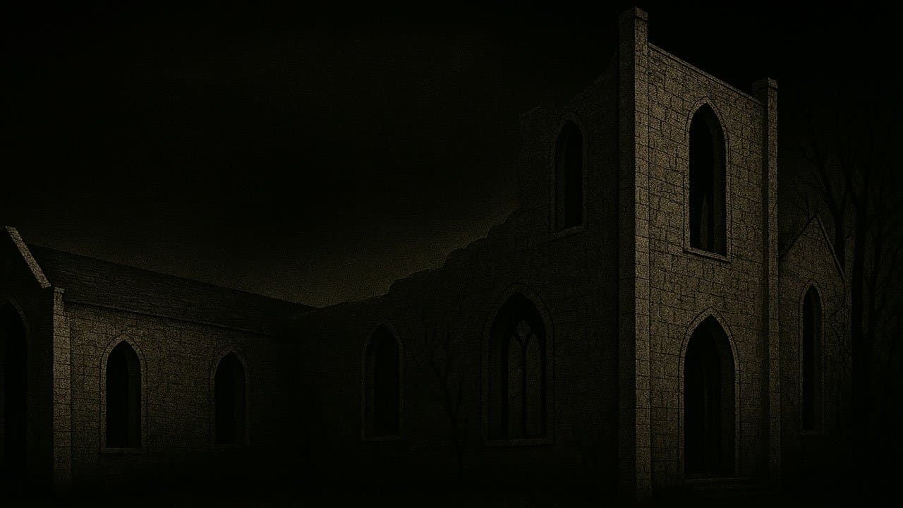 The First Night backdrop
