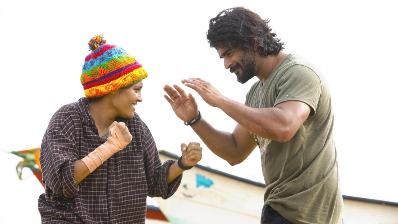 Irudhi Suttru backdrop