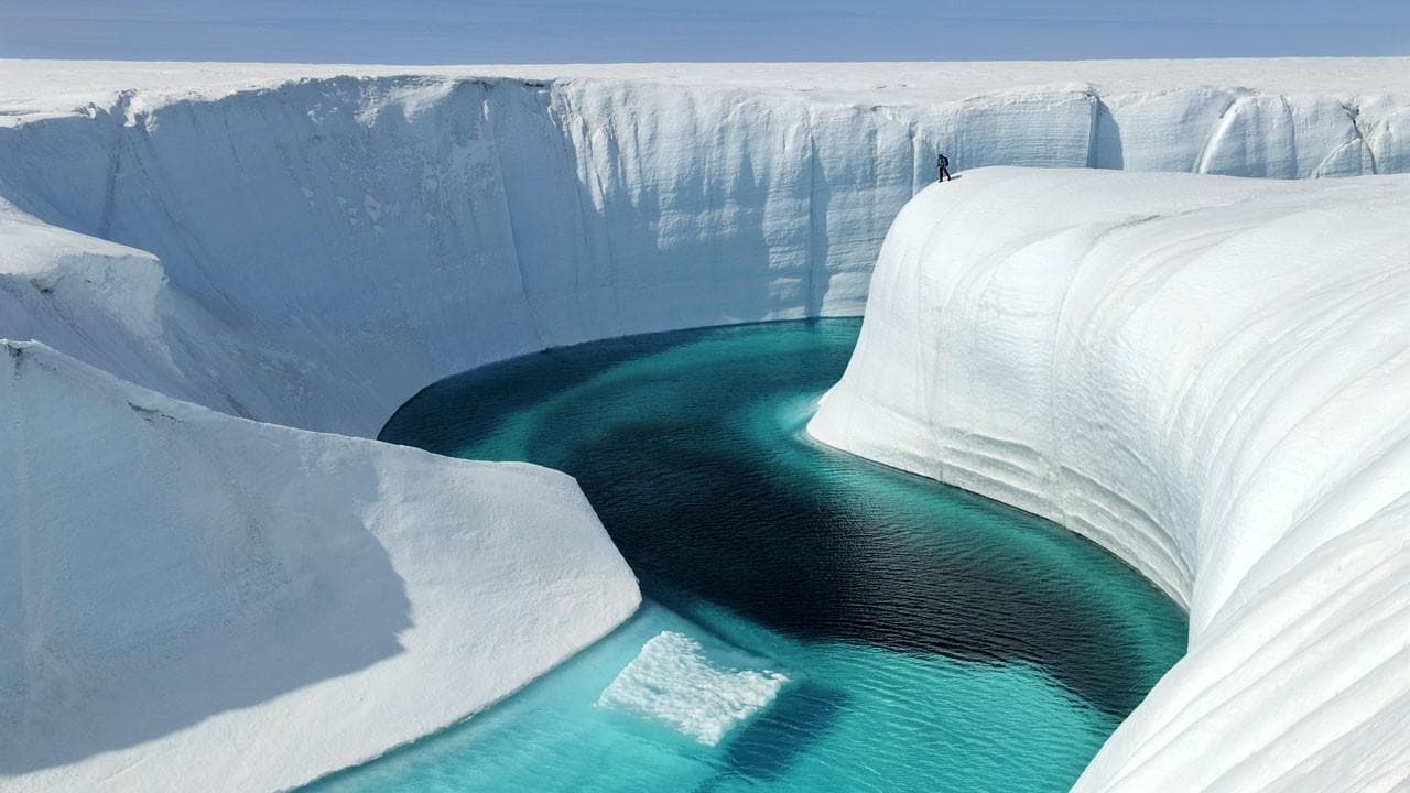 Chasing Ice backdrop