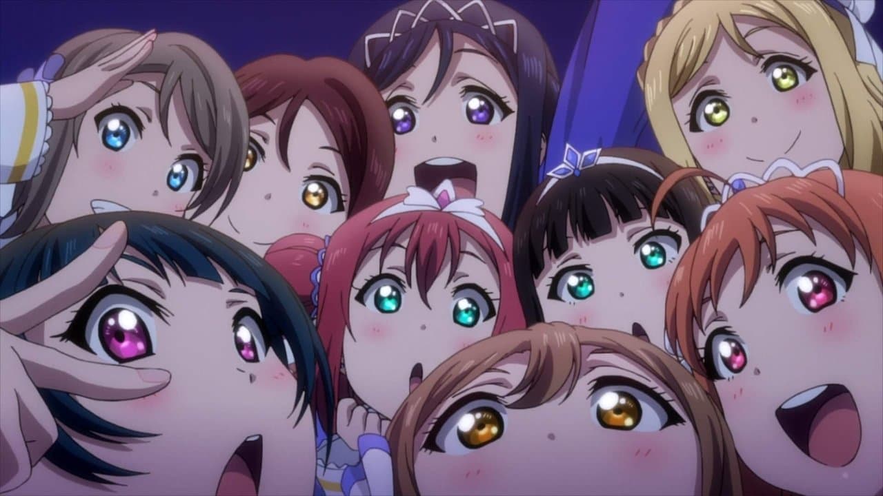 Love Live! Sunshine!! The School Idol Movie: Over the Rainbow backdrop