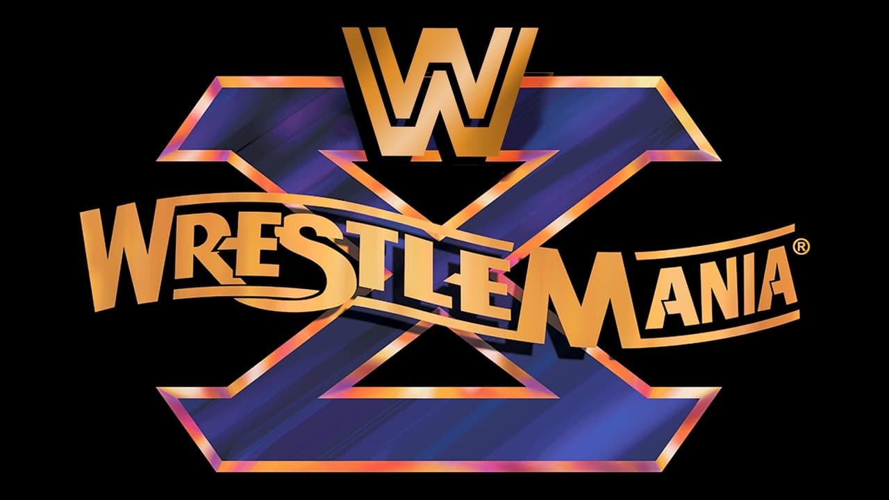 WWE WrestleMania X backdrop