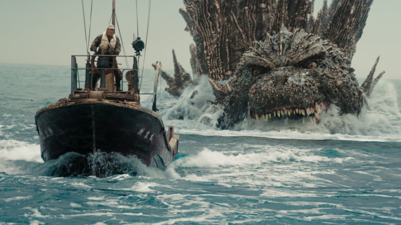 Godzilla Minus One backdrop