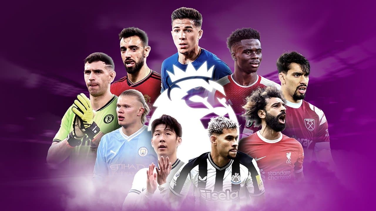 Fotboll: Engelska Premier League backdrop