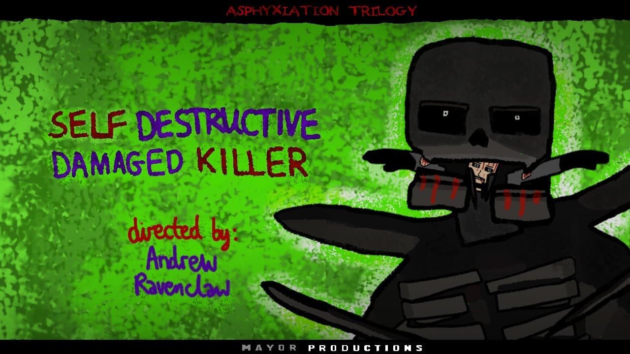 Self Destructive Damaged Killer backdrop