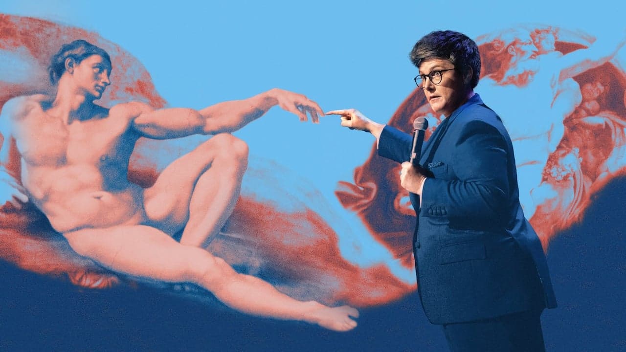 Hannah Gadsby: Douglas backdrop