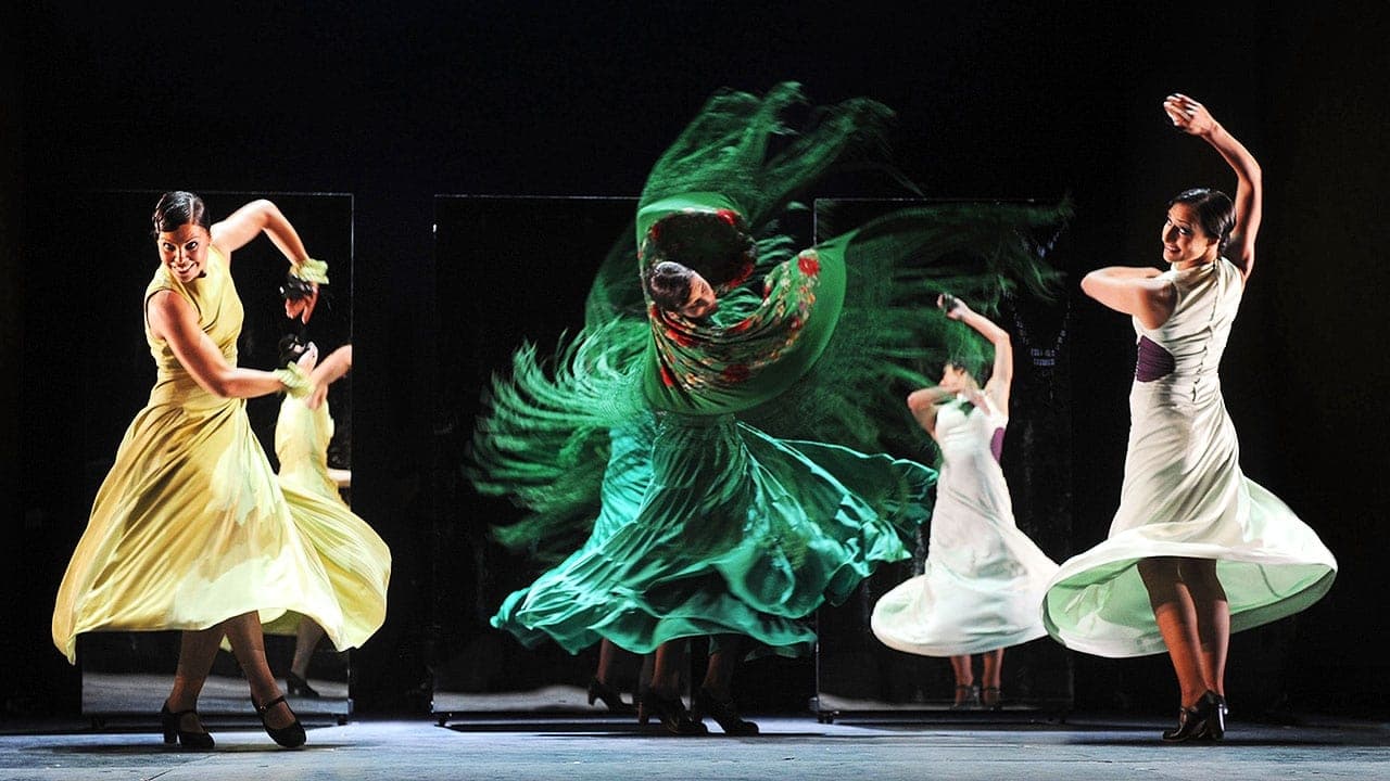 Carlos Saura's FlamencoHoy backdrop