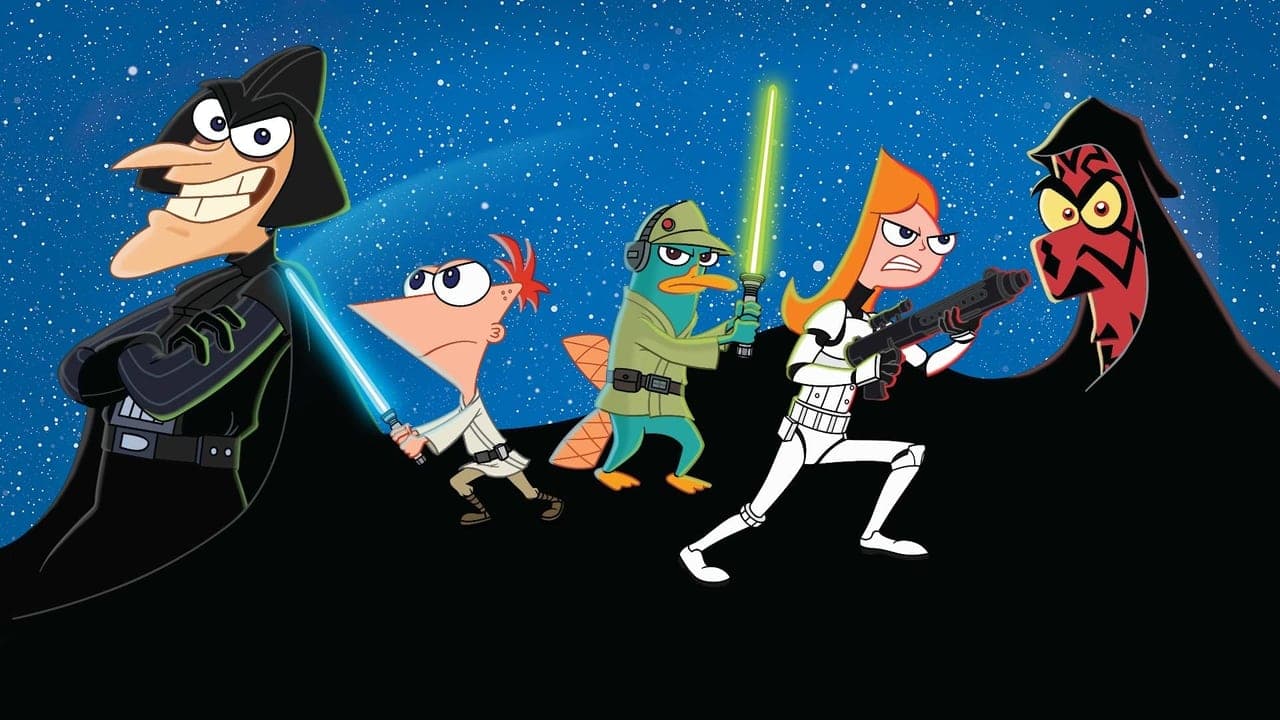 Phineas and Ferb: Star Wars backdrop