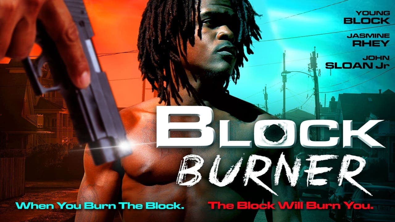 Block Burner backdrop