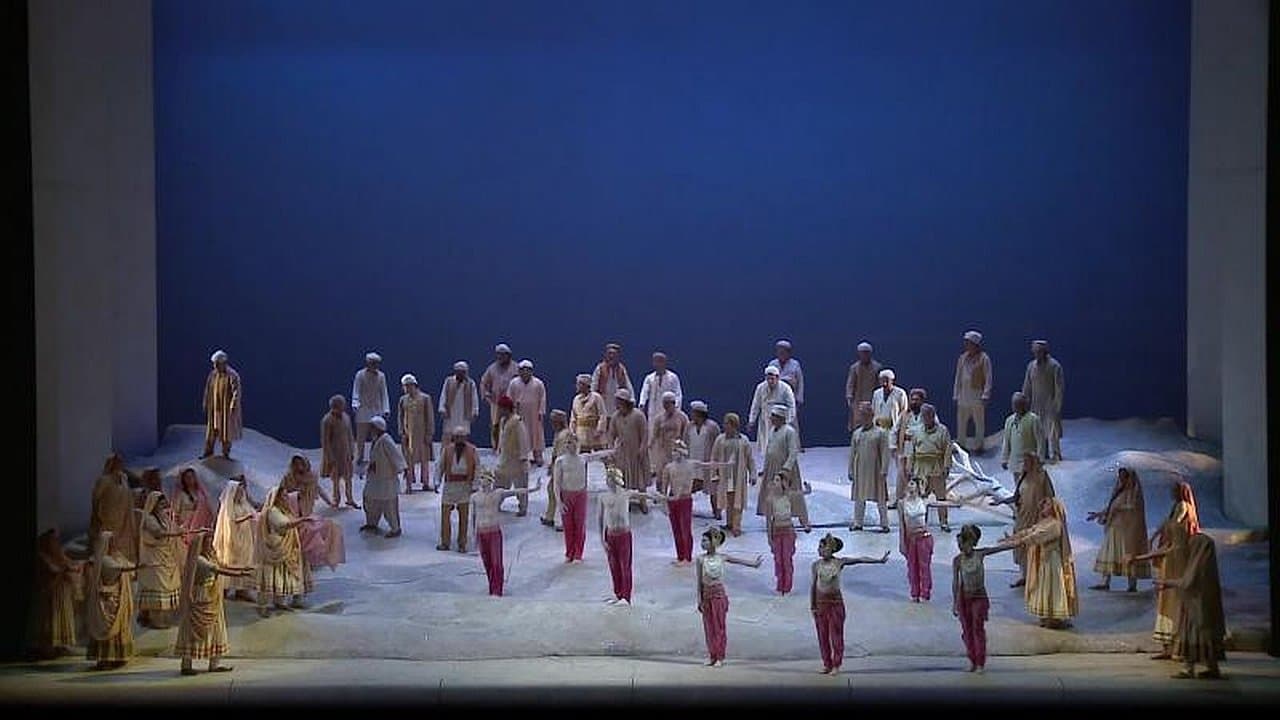 The Pearl Fishers backdrop