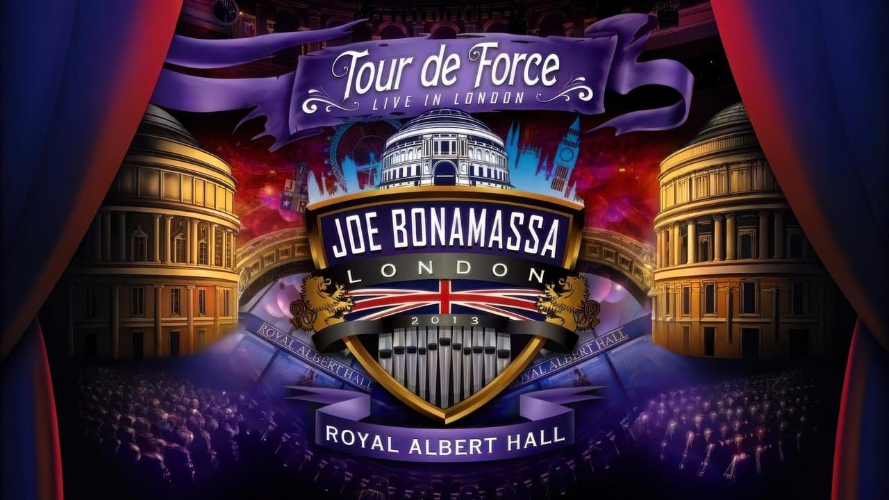 Joe Bonamassa: Tour de Force, Live in London [Night 4] - The Royal Albert Hall backdrop