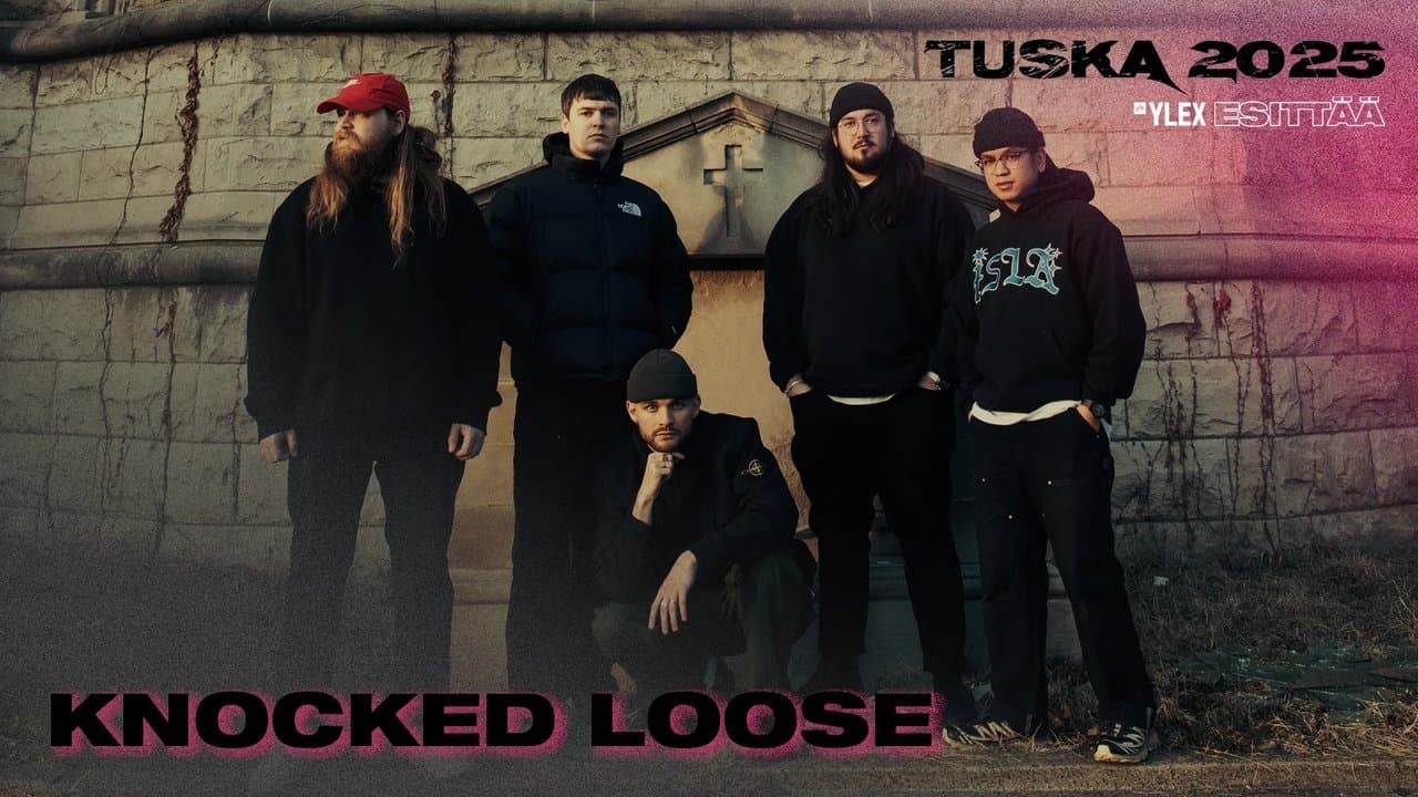 Knocked Loose - Tuska 2025 backdrop