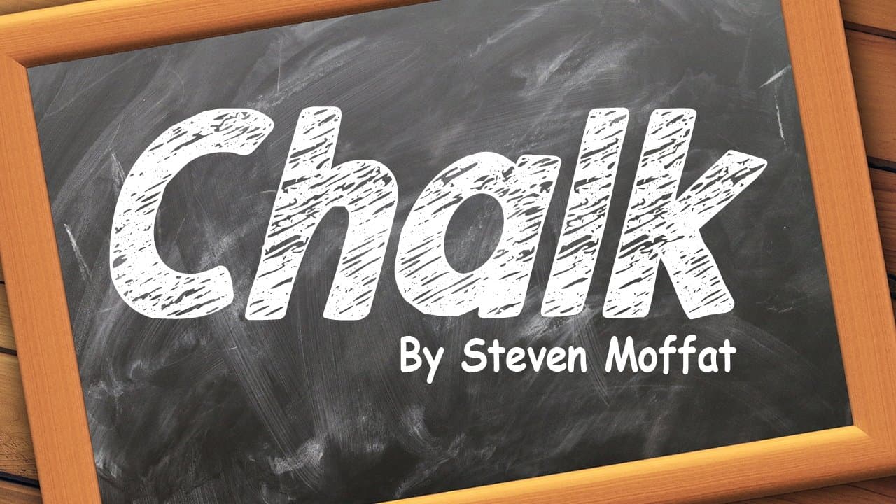 Chalk backdrop