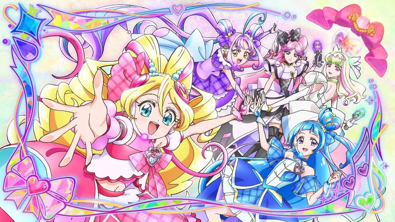You and Idol Precure ♪ backdrop