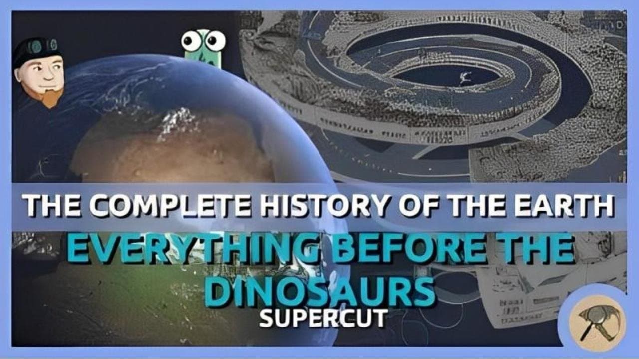 The Complete History of the Earth: Everything Before the Dinosaurs SUPERCUT backdrop