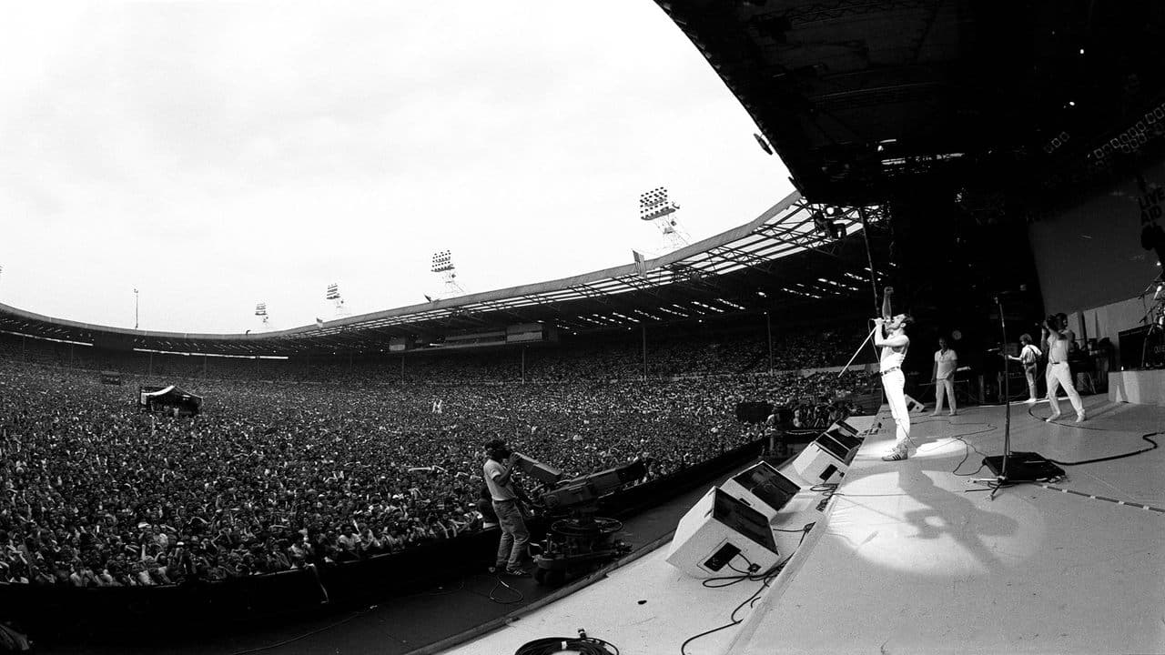 Queen: Live Aid backdrop