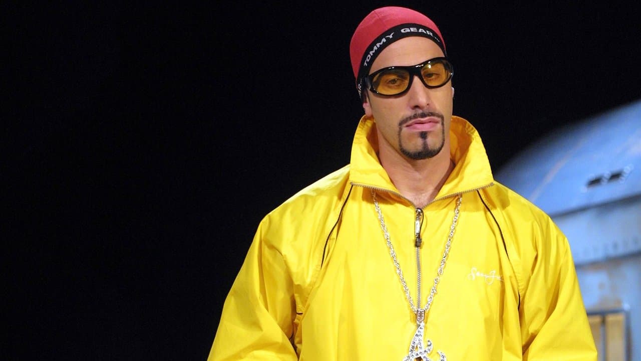 Ali G-Da UK Seereez backdrop