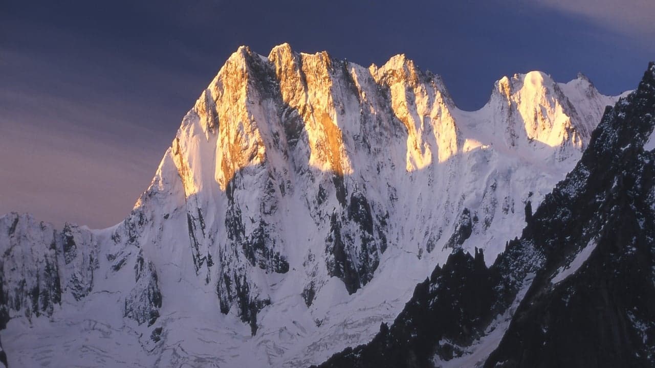 Le Grandi Nord Delle Alpi: Grandes Jorasses backdrop