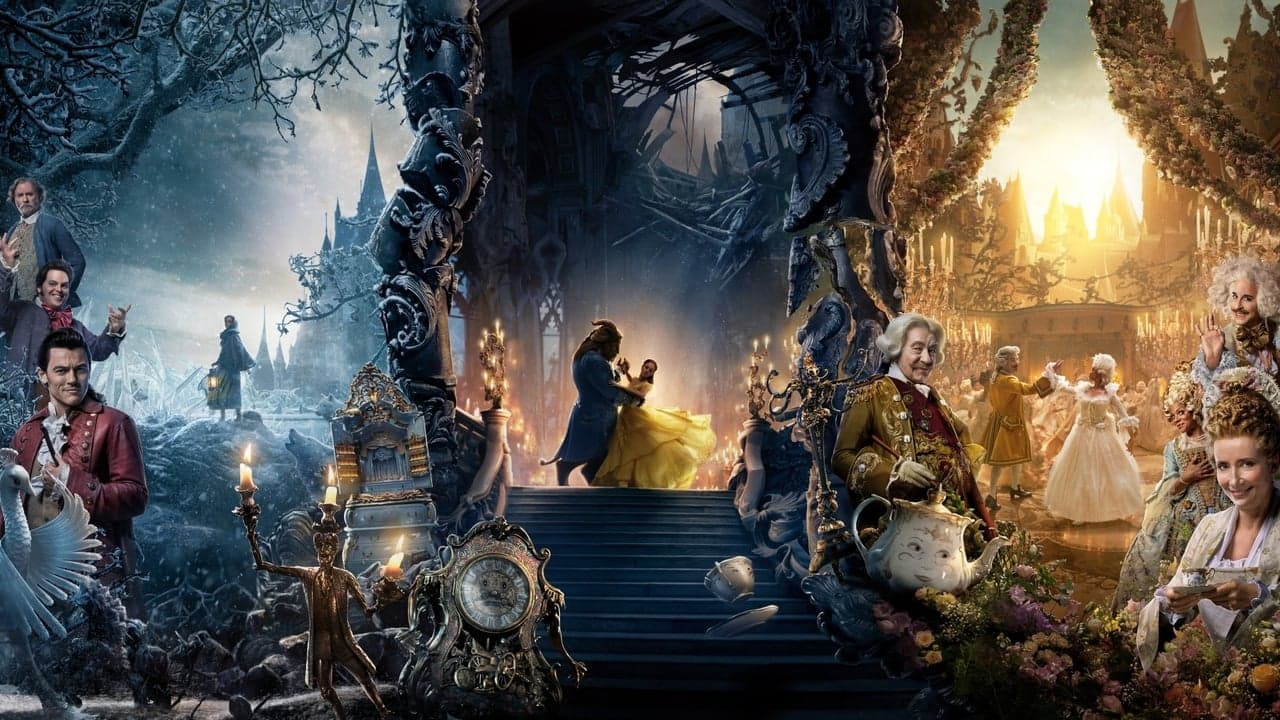 Beauty and the Beast backdrop